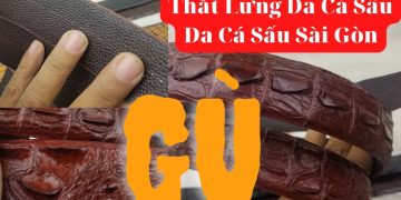 Thắt Lưng Da Cá Sấu