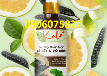 Dầu Gội Thảo Mộc Kala 300ml Chiết Xuất Từ Bồ Kết Và Vỏ Bưởi
